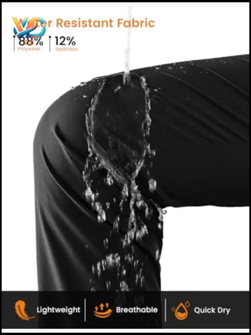 Women's Lightweight Quick Dry Hiking Pants with Zipper Pockets